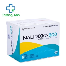Nalidixic-500 Davipharm - Thuốc điều trị nhiễm khuẩn đường tiểu dưới hiệu quả 