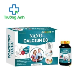 Nano Calcium D3 - Hỗ trợ bổ sung canxi và vitamin D3 cho cơ thể