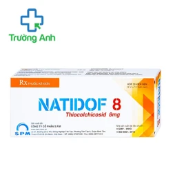 Natidof 8 SPM - Thuốc điều trị co thắt gây đau hiệu quả