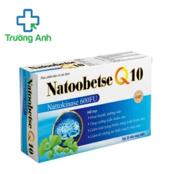 Natoobetse Q10 600 FU (Màu xanh) - Tăng cường tuần hoàn máu não