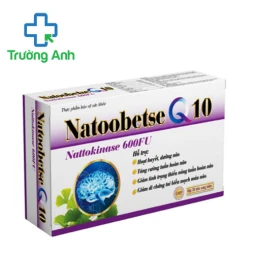 Natoobetse Q10 600 FU (Màu tím) - Hỗ trợ tăng cường tuần hoàn máu não