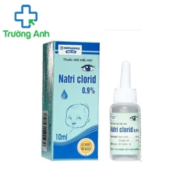 Natri clorid 0,9% 10ml HD Pharma - Dung dịch rửa mắt, mũi