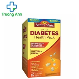 Nature Made Diabetes Health Pack 60 Gói - Giúp cung cấp dinh dưỡng cho bệnh nhân tiểu đường hiệu quả của Mỹ