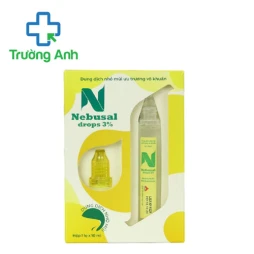 Nebusal Drop 3% 10ml CPC1HN - Dung dịch nhỏ mũi giảm nghẹt mũi hiệu quả