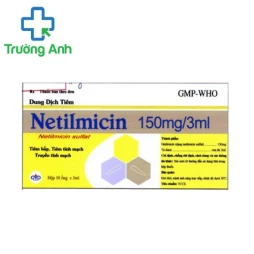 Netilmicin 150mg/3ml MD Pharco - Thuốc điều trị nhiễm khuẩn