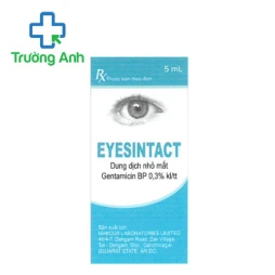 Nhỏ mắt Eyesintact Gentamicin - Điều trị các viêm nhiễm ở mắt