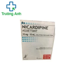 Nicardipine 10mg/10ml Aguettant -Thuốc điều trị tăng huyết áp hiệu quả