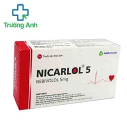 NICARLOL 5 Agimexpharm - Thuốc điều trị tăng huyết áp, suy tim hiệu quả