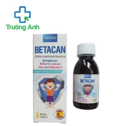 Ninos Betacan 100ml Glower - Hỗ trợ tăng cường sức đề kháng hiệu quả