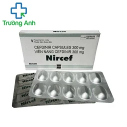 Nircef 300mg - Thuốc điều trị nhiễm trùng hiệu quả của Ấn Độ