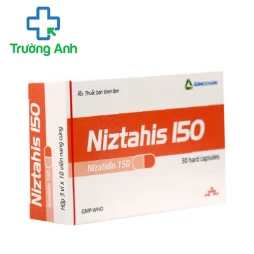 Niztahis 150 - Điều trị viêm loét dạ dày - tá tràng hiệu quả