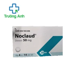 Noclaud 50mg - Thuốc điều trị triệu chứng thiếu máu cục bộ hiệu quả