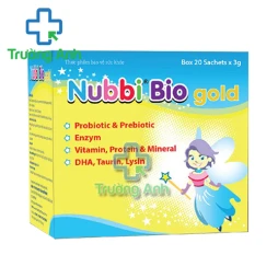 Nubbi Bio Gold - Giúp tăng cường sức khỏe hệ tiêu hóa và sức đề kháng