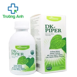 Nước súc miệng thảo dược DK Piper - Hỗ trợ ngăn ngừa sâu răng hiệu quả