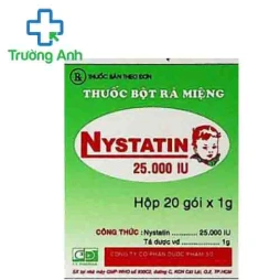 Nystatin 25.000IU F.T.Pharma - Thuốc điều trị nhiễm nấm hiệu quả
