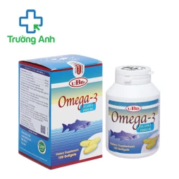 Omega 3 Alaska Fish Oil UBB - Viên uống giúp giảm mỡ máu hiệu quả