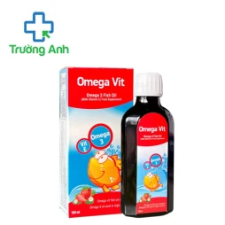 Omega Vit 100ml Botafarma - Hỗ trợ bổ sung acid béo Omega 3, EPA, DHA