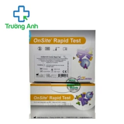 Kit test nhanh phát hiện thai sớm OnSite hCG Combo Rapid Test (50 test)