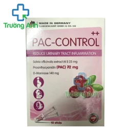 Pac-Control - Hỗ trợ điều trị viêm đường tiết niệu hiệu quả của Đức