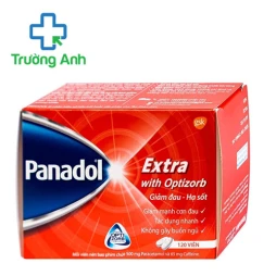 Panadol Extra with Optizorb GSK (120 viên) - Thuốc giảm đau hạ sốt hiệu quả