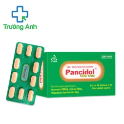 Pancidol cảm cúm TV.Pharm - Thuốc điều trị giảm đau hạ sốt hiệu quả