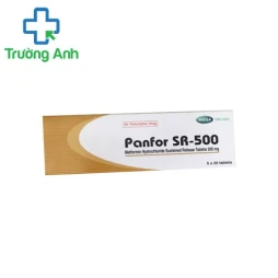 Panfor SR 500mg - Thuốc điều trị đái tháo đường không phụ thuộc vào insulin hiệu quả của Ấn Độ