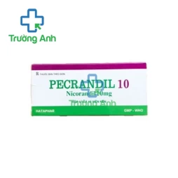 Pecrandil 10 - Thuốc điều trị đau thắt ngực hiệu quả của Hataphar