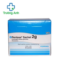 Pentasa Sachet 2g Ferring - Thuốc điều trị viêm loét đại tràng hiệu quả