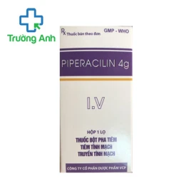 Piperacilin 4g VCP - Thuốc điều trị nhiễm khuẩn nặng hiệu quả