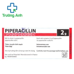 Piperacillin Panpharma 4g - Thuốc điều trị nhiễm khuẩn hiệu quả của Pháp