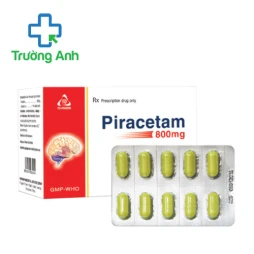 Piracetam 800mg TV Pharm - Thuốc điều trị suy giảm trí nhớ