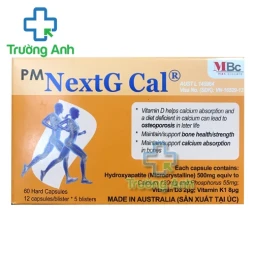 PM NextG Cal - Hỗ trợ bổ sung Canxi hiệu quả của Úc