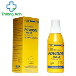 Povidon-Iod HD - Giúp sát khuẩn, diệt khuẩn hiệu quả của HD Pharma