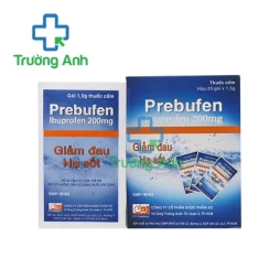 Prebufen - Thuốc giảm đau, hạ sốt của F.T.PHARMA