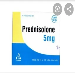 Prednisolone 5mg (viên nén) TV.Pharm - Thuốc điều trị viêm khớp dạng thấp hiệu quả