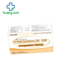 Pregabalin 150 Khapharco - Thuốc điều trị đau dây thần kinh hiệu quả