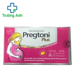 Pregtoni Plus Foxs USA - Viên uống giúp bổ sung DHA, EPA và vitamin cho bà bầu