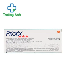 Priorix 0.5ml GSK - Vắc xin phòng sởi, quai bị, rubella hiệu quả