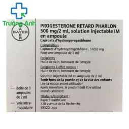 Progesterone Retard Pharlon 500mg/2ml - Của Pháp