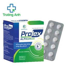 Prolex Alphamax - Hỗ trợ giảm phù nề, sưng tấy hiệu quả