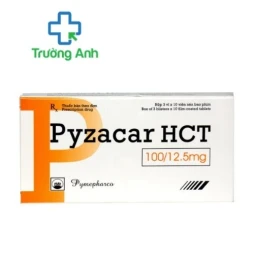 Pyzacar HCT 100/25mg - Thuốc điều trị tăng huyết áp của Pymepharco