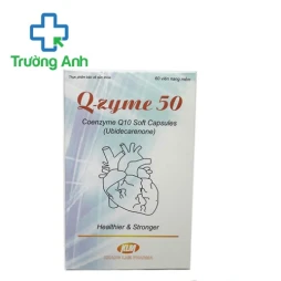 Q-zyme 50 - Giúp chống oxy hóa, tăng cường sức khỏe tim mạch