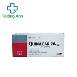 QUINACAR 20 mg - Thuốc điều trị tăng huyết áp vô căn của Pypmepharco