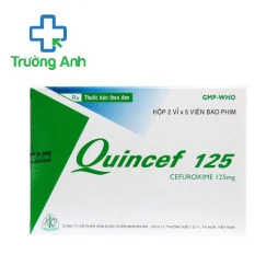 Quincef 125 (viên) - Thuốc điều trị nhiễm trùng hiệu quả của Mekophar