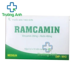 Ramcamin Medisun - Hỗ trợ điều trị suy tuần hoàn não hiệu quả