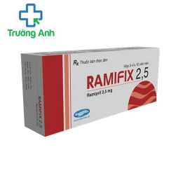 Ramifix 2,5 - Thuốc điều trị tăng huyết áp, suy tim của SAVIPHAMR