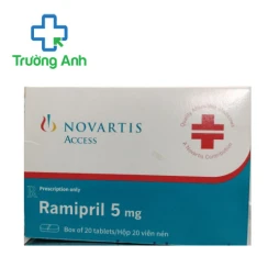 Ramipril 5mg Tab Novartis - Thuốc điều trị tăng huyết áp hiệu quả