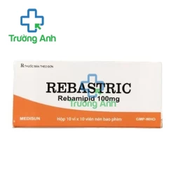 Rebastric 100mg - Thuốc điều trị viêm loét dạ dày, tá tràng