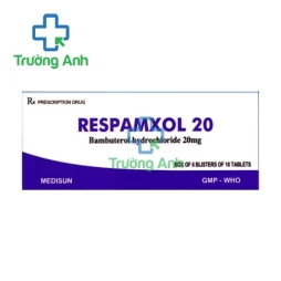 Respamxol 20 - Thuốc điều trị viêm phế quản hiệu quả của Medisun
