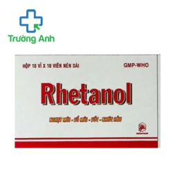 Rhetanol (vỉ) Donaipharm - Thuốc giảm đau hạ sốt hiệu quả
